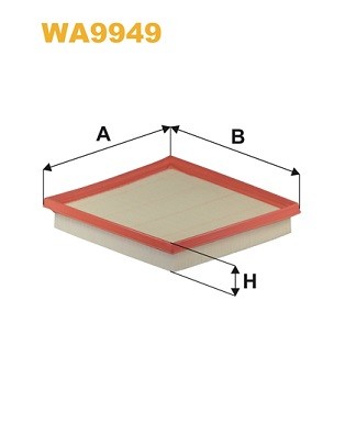 WA9949 WIX FILTERS Фільтр повітряний
