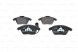 CHINA 0 986 424 797 + 0 986 479 088 SKODA OCTAVIA II Накладки диски передні bosch skoda octavia ii 2 288мм