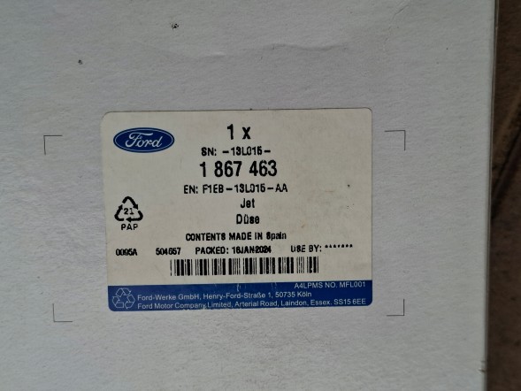 Ford OE focus 3 lift spryskiwacz lampy L.P. Ford focus mk3 ліфт лівий омивач фари 14-