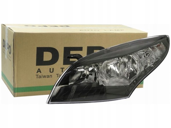 Depo 551-1178LMLDEM2 Лампа прожектор лівий renault megane iii 08-12