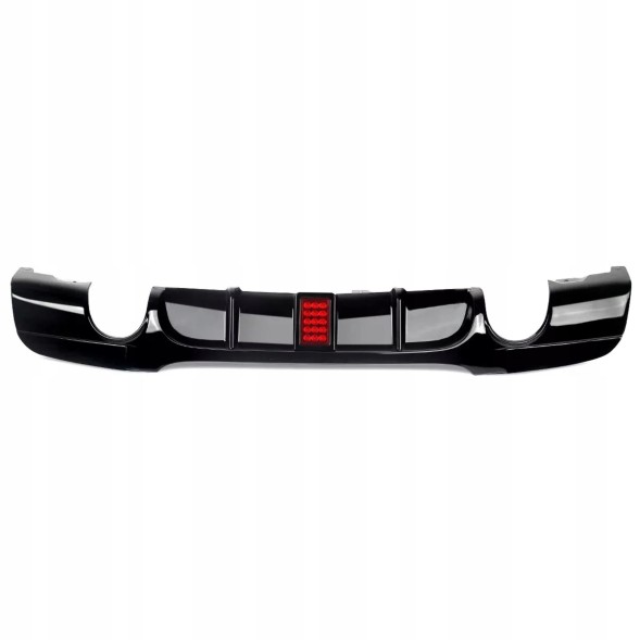 Китай Dyfuzor Dokładka BMW E90 E91 LED 0--0 Дифузор BMW 3 E90 E91 LED Чорний Глянець Накладка Заднього Бампера MP Спойлер