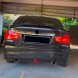 Китай Dyfuzor Dokładka BMW E90 E91 LED 0--0 Дифузор BMW 3 E90 E91 LED Чорний Глянець Накладка Заднього Бампера MP Спойлер