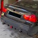 Китай Dyfuzor Dokładka BMW E90 E91 LED 0--0 Дифузор BMW 3 E90 E91 LED Чорний Глянець Накладка Заднього Бампера MP Спойлер