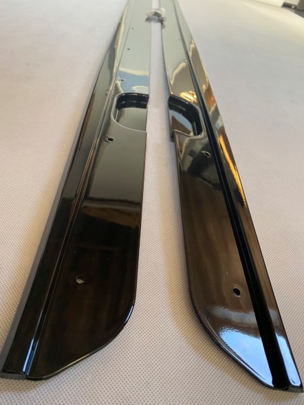 M-Tech 313467844 Бічні пороги BMW F22 F23 GLOSS BLACK