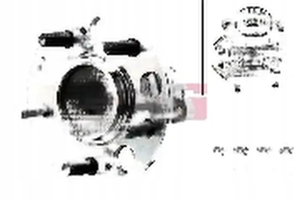 Schaeffler FAG 713 6265 70 Підшипник заднього колеса 713 6265 70 fag hyundai elantra