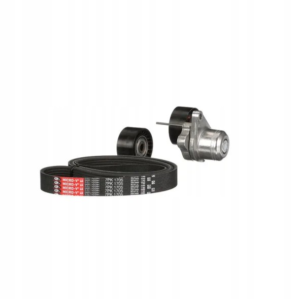 Gates K017PK1705 Комплект клинового ременя багаторівковий k017pk1705