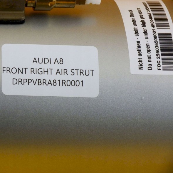 вібрація DRPP VBR A8 1R0001 Амортизатор vibracoustic audi а8 передний правый