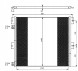 NRF 35924 Конденсатор кондиціонера nrf