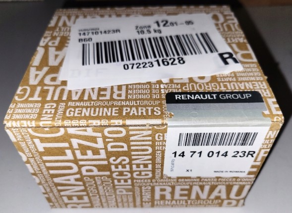 Renault OE Ambit-1003650-147101423R RENAULT EXPRESS II 20- 1.5 DCI 95KM КЛАПАН EGR 147101423R