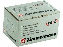 Zimmermann 23312.900.1 Гальмівні колодки zimmermann для bmw 5 e60 2002-2010, номер 23312.900.1