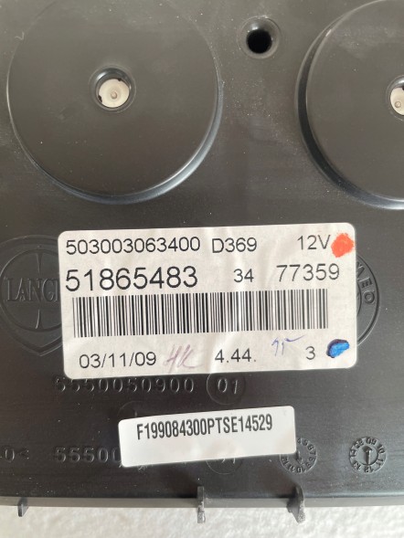 Fiat OE ЛІЧИЛЬНИК ГОДИННИКІВ FIAT GRANDE PUNTO EVO 51865483