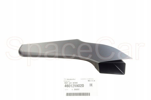 Subaru OE 46012VA020 Повітрозабірник впускний канал корпусу фільтра SUBARU WRX STi 2.5L 2017-2022