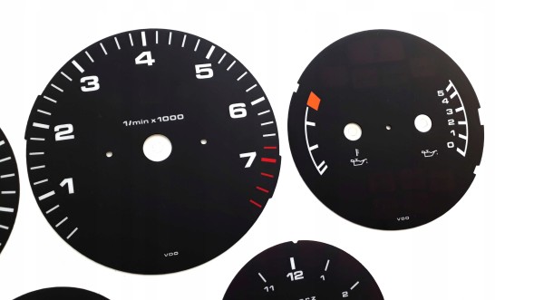 Moman 0089688088326 Porsche 911 964 набирає годинники від MPH до KMH