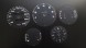 Moman 0089688088326 Porsche 911 964 набирає годинники від MPH до KMH