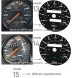 Moman 0089688088326 Porsche 911 964 набирає годинники від MPH до KMH