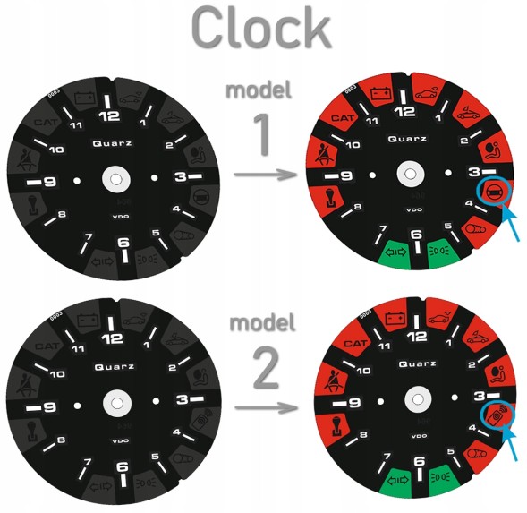 Moman 0089688088326 Porsche 911 964 набирає годинники від MPH до KMH
