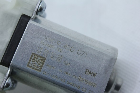 BMW OE 9450071 61359450071 OE ДВИГУН ПРИВІД ПІДІЙМУ ВІКНА ЗАДНІЙ ЛІВИЙ BMW G05 X5 G06 X6 G07 X7