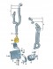 Volkswagen OE 2Q0965567A ROZPEN ДОДАТКОВИЙ ВОДЯНИЙ НАСОС 2Q0965567A VW TOURAN II III 5T 2.0 TDI DTS 24R
