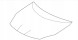 TOYOTA PRIUS PLUS + MASKA POKRYWA SILNIKA TOYOTA OE 53301-47070 КАПОТ ДВИГУНА PRIUS ПЛЮС 2011-