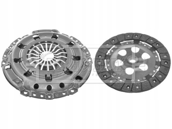 Borg &amp; Beck HK7863 Комплект зчеплення ford mondeo iii mk3 2.0 00-03 focus і mk1 1.8 01-04