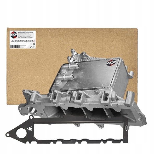 ECP MOBILITY 04L129766AQ . 04L129711AB . 04L129711D . 04L129717B . 04L129717D . 04L129766AG 04L129766AQ ПРИЙМАЛЬНИЙ КОЛЕКТОР ДЛЯ ОХОЛОДЖУВАЧА SKODA OCTAVIA RAPID SUPERB YETI TDI