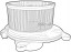 Denso DEA06001 Повітродувний вентилятор припливу dea06001 denso