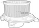 Denso DEA06001 Повітродувний вентилятор припливу dea06001 denso