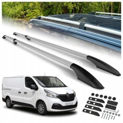 CHROMEMASTER OM-RR-D0032-005 Багажник на дах рейлінги для RENAULT TRAFIC III 2014- SHORT | КОРОТКИЙ