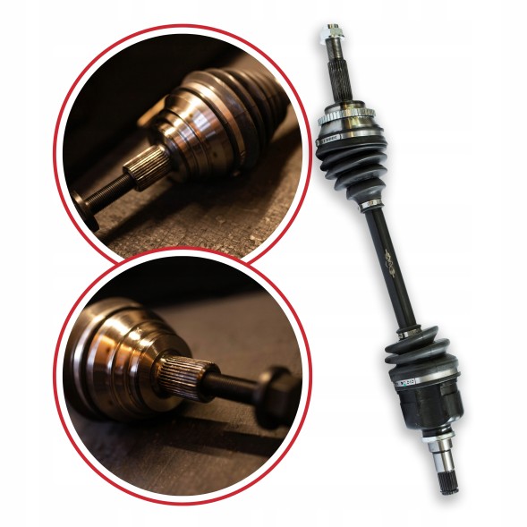 BRV  Піввал лівий toyota corolla (e12) 1.4 vvt-i ручний новий