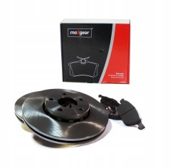 Maxgear 19-1553 + 19-0807 PEUGEOT 2008 Колодки + диски передні MAXGEAR PEUGEOT 2008 I 283 мм