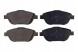 Maxgear 19-1553 + 19-0807 PEUGEOT 2008 Колодки + диски передні MAXGEAR PEUGEOT 2008 I 283 мм