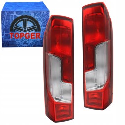 TOPGER KLR-FI-100 X DUCATO КОМПЛЕКТ 2X ЗАДНІ ЛІХТАРІ ПРАВИЙ+ЛІВИЙ FIAT DUCATO 06 2014-