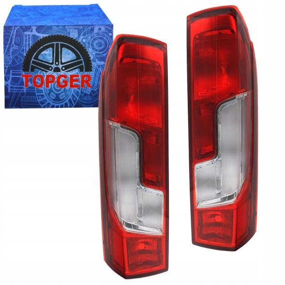 TOPGER KLR-FI-100 X DUCATO КОМПЛЕКТ 2X ЗАДНІ ЛІХТАРІ ПРАВИЙ+ЛІВИЙ FIAT DUCATO 06 2014-