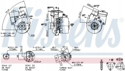 Nissens 93125 Турбокомпресор турбіна 93125 nissens hyundai