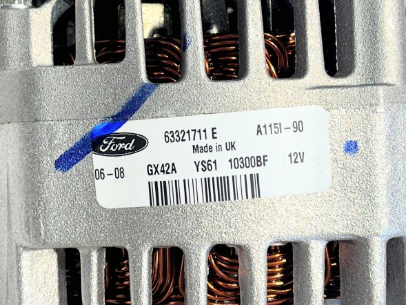 Ford OE 63341711 Генератор Ford Fiesta 1.8D