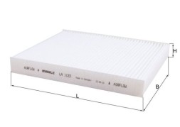 LA1123 MAHLE ORIGINAL Повітряний фільтр салону