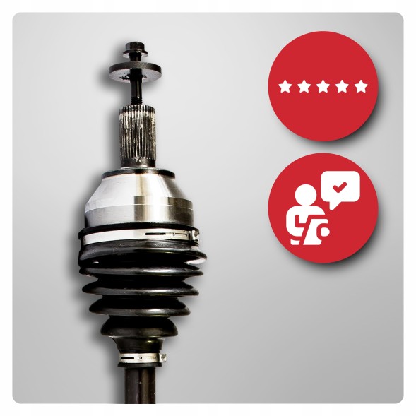 BRV  Піввісь ліва ford c-max / focus c-max (дм2) 1.6 1.8 2.0 автомат новий