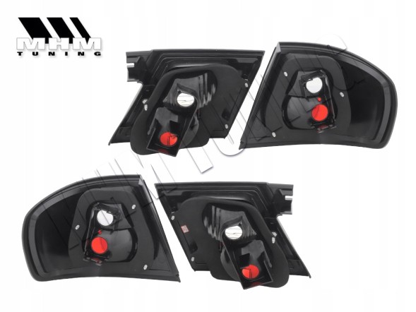 Junyan 2732916E MHM Задні ліхтарі комплект тюнінг Lexus Clear Chrom Nissan Primera P11 1996-1998 z24