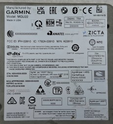 BMW OE Головний пристрій BMW Garmin High Audio Navigation MGU22 5A50FC7 65125A50FC7