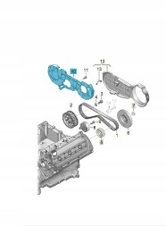 Volkswagen OE 059109133R КРІПЛЕННЯ VOLKSWAGEN_GROUP