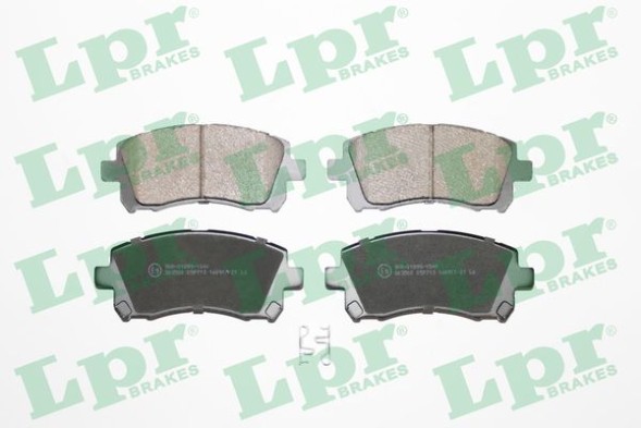 05P713 LPR Комплект гальмівних колодок з 4 шт дисків