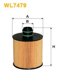 WL7479 WIX FILTERS Фільтр оливи