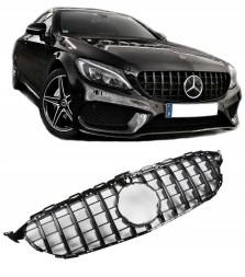 Automaniac A205030 АТРАПА ГРИЛЬ MERCEDES W205 S205 C205 PANAMERICANA GT AMG ЧОРНИЙ ГЛЯНЕЦЬ