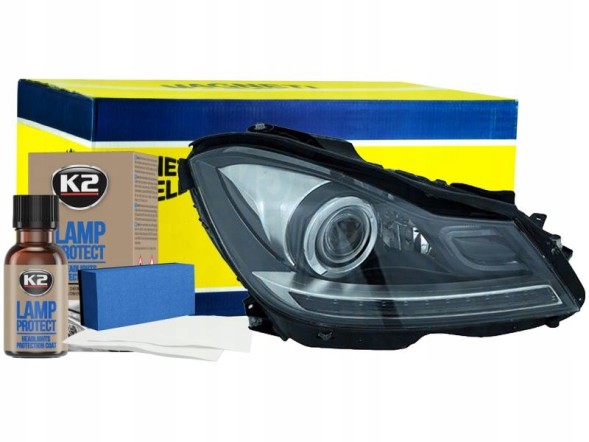 MAGNETI MARELLI  Фара db c w204 fl bixenon d1s/h7 led з підсвічуванням поворотів пр