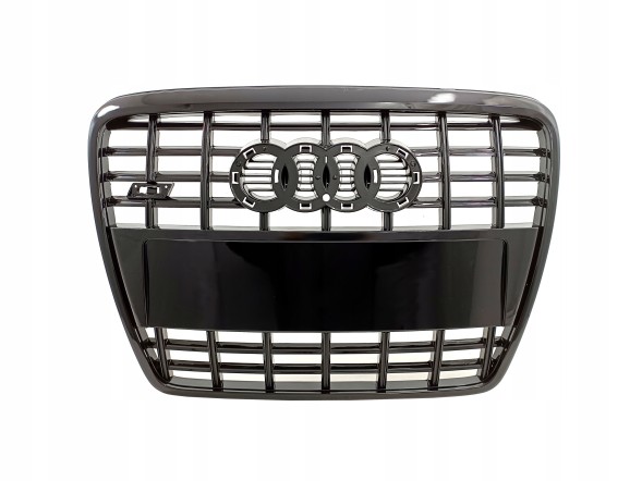 PA 4F0853651AJ CZARNY ЧОРНА РЕШІТКА РАДІАТОРА AUDI A6 S6 C6 2006 2007 2008 2009 2010 11 BLACK EDITION