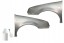 Китай 954101 / 2 komplet VW Golf 4 IV kolor LB7Z 97-06 komplet lewy + prawy + lakier zaprawk Крило VW Golf 4 IV колір LB7Z 97-06 комплект ліве + праве + фарба для підфарбовування
