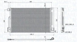 MAGNETI MARELLI 350203611000 Конденсатор радіатора кондиціонування повітря 350203611000