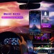 Китай 5907190013283 YILAIE RGB СВІТЛОДІОДНЕ ОСВІТЛЕННЯ САЛОНУ АВТОМОБІЛЯ З ДОДАТКОМ BLUETOOTH