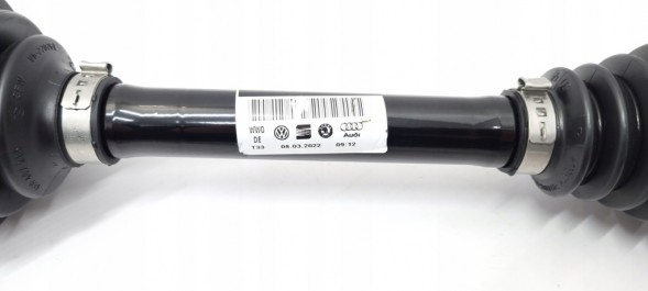 Audi OE 5QF407271B 5Q0407271CM Audi VW Skoda Піввісь передня ліва Audi VW Skoda 5QF407271B