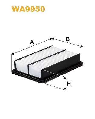 WA9950 WIX FILTERS Фільтр повітряний